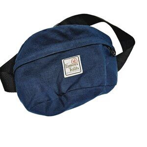 Vintage Famous Trails San Diego, California Navy Blue Waist Bag Fanny Pack‎
